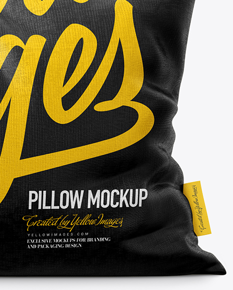 Pillow Mockup - Front View