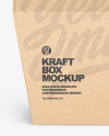 Kraft Box w/ Handle Mockup