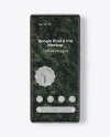 Google Pixel 6 Pro Stormy Black Mockup