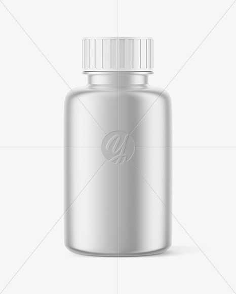 Metallic Jar Mockup