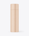 Kraft Paper Tube Mockup
