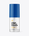 Clear Spray Bottle Mockup