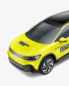 Electric Crossover SUV Mockup - Half Side View