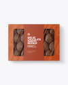 Box of Chocolate Sweets Mockup