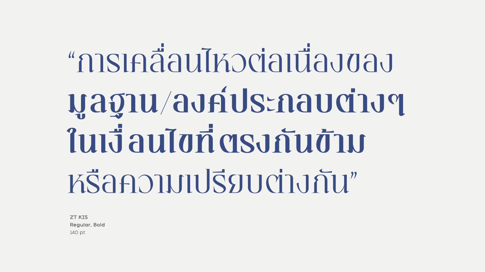 ZT KIS Font ZT KIS Font