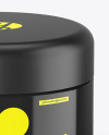 Glossy Cosmetic Jar Mockup