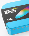 Glossy Tin Box Mockup