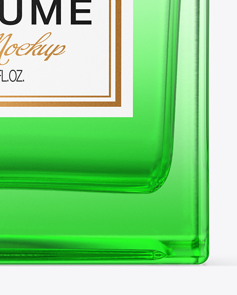 30ml Colored Glass Perfume Bottle Mockup