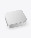 Metallic Tin Box Mockup