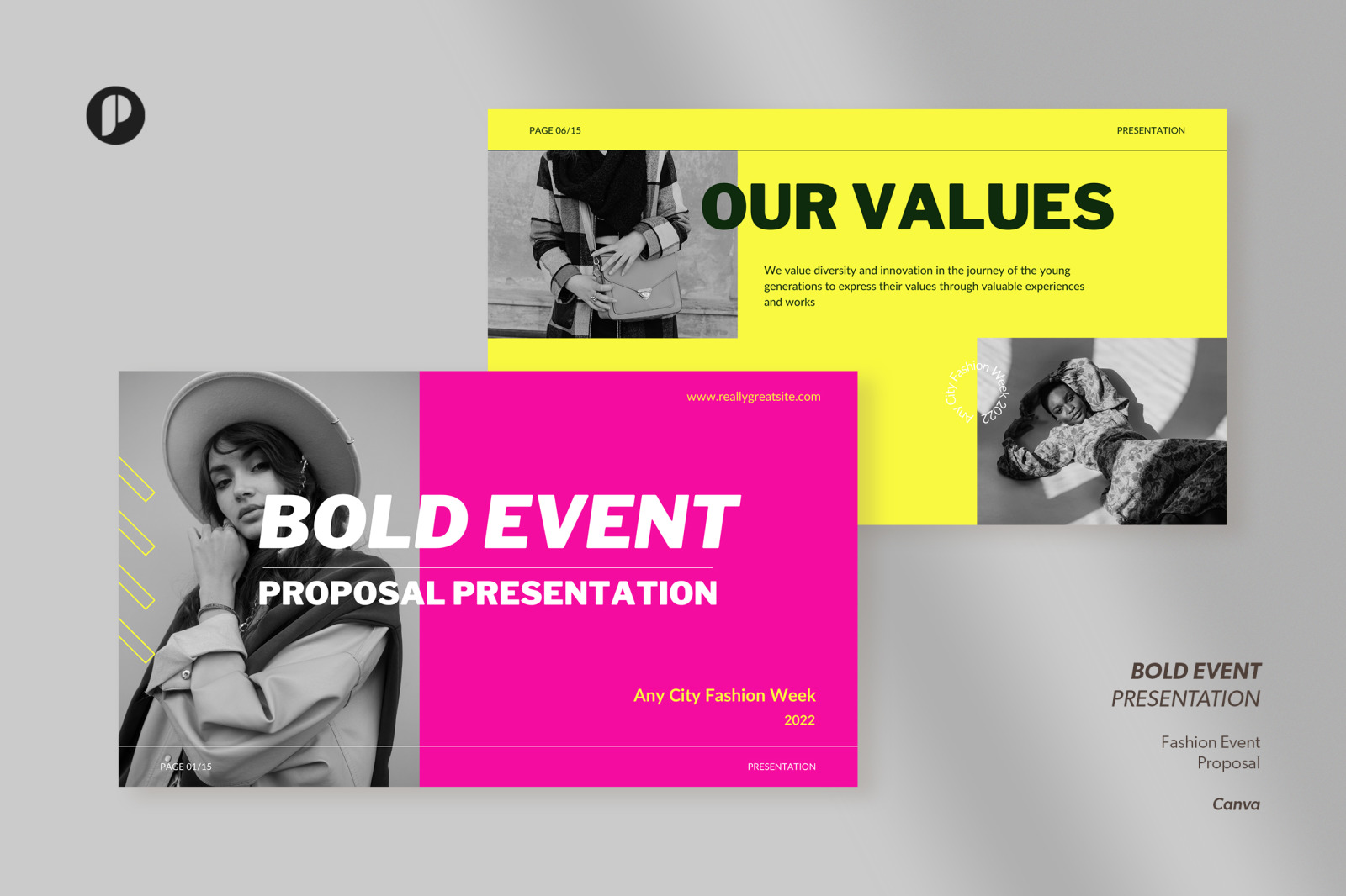 Neon Bold Event Proposal Presentation