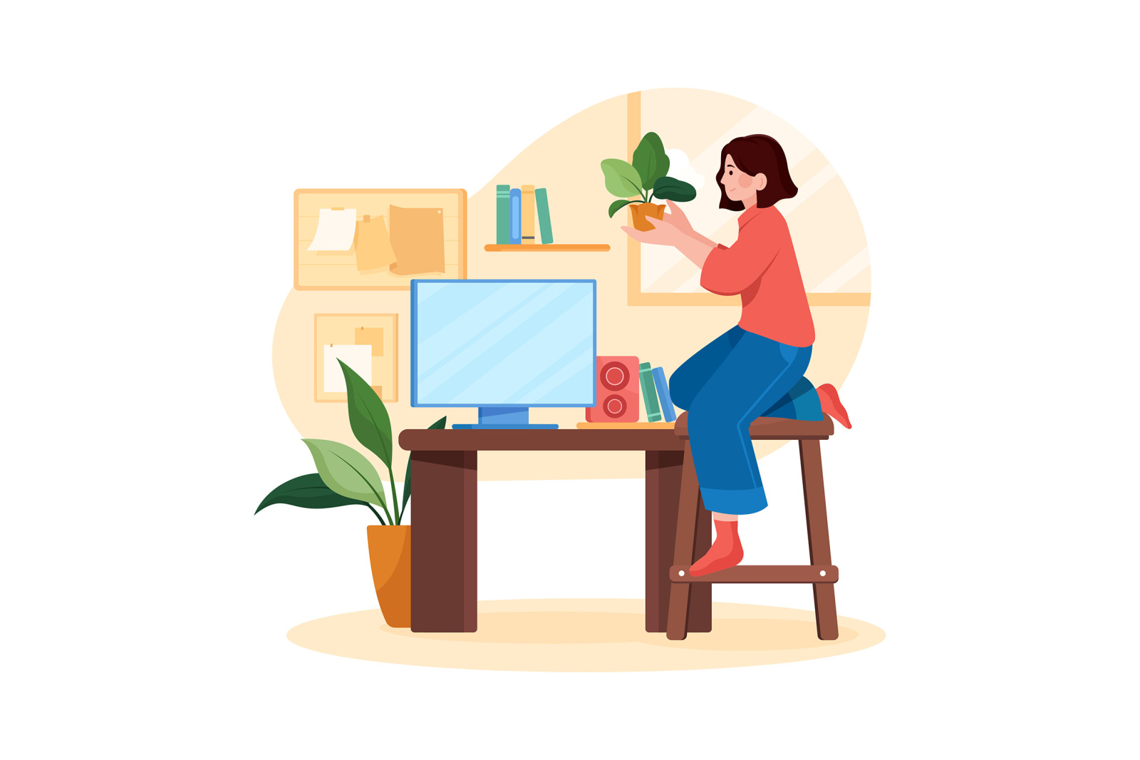 M508_Remote Working Illustration Pack