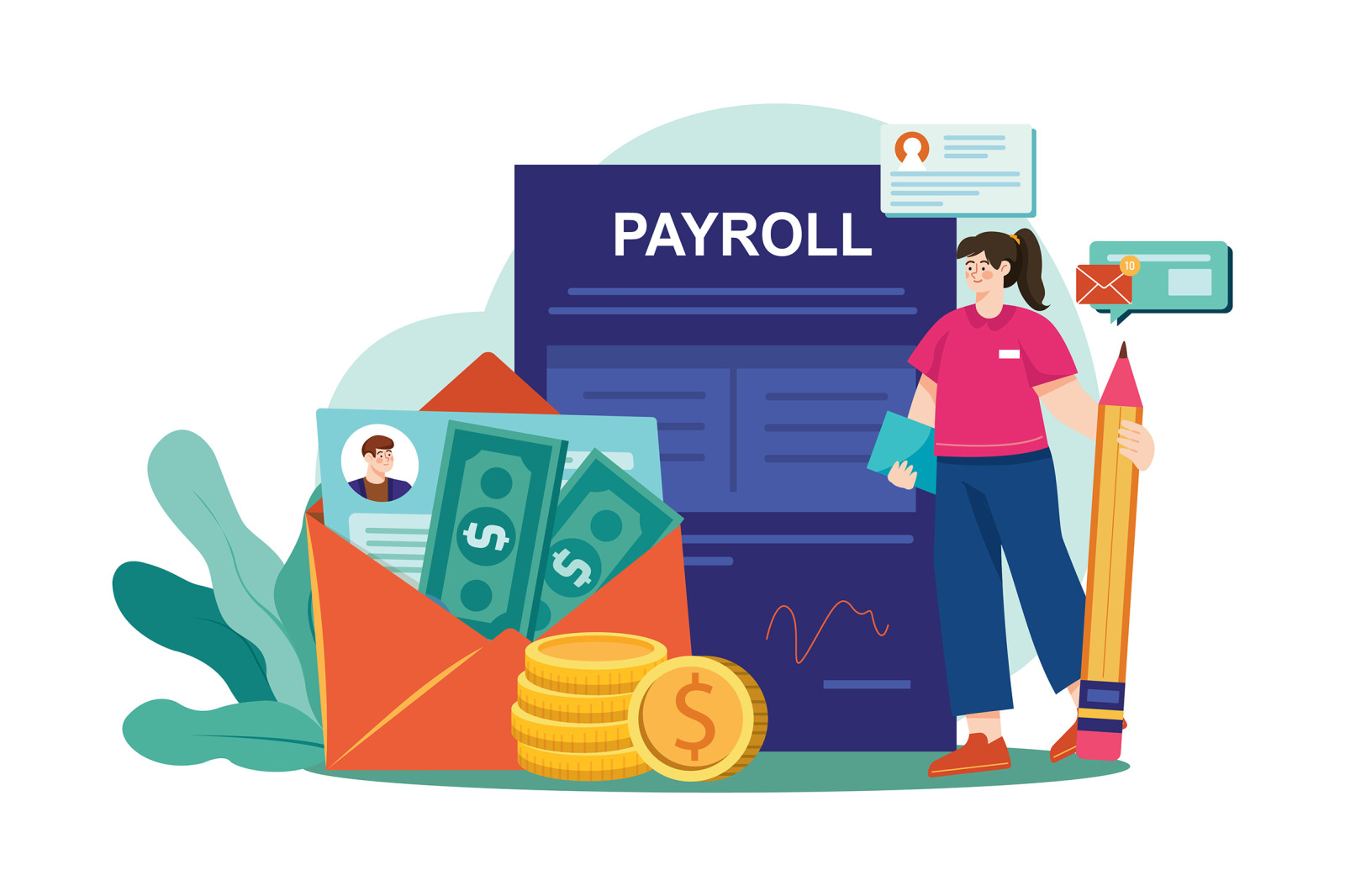 M565_Finance Accounting Illustration Pack M565_Finance Accounting Illustration Pack