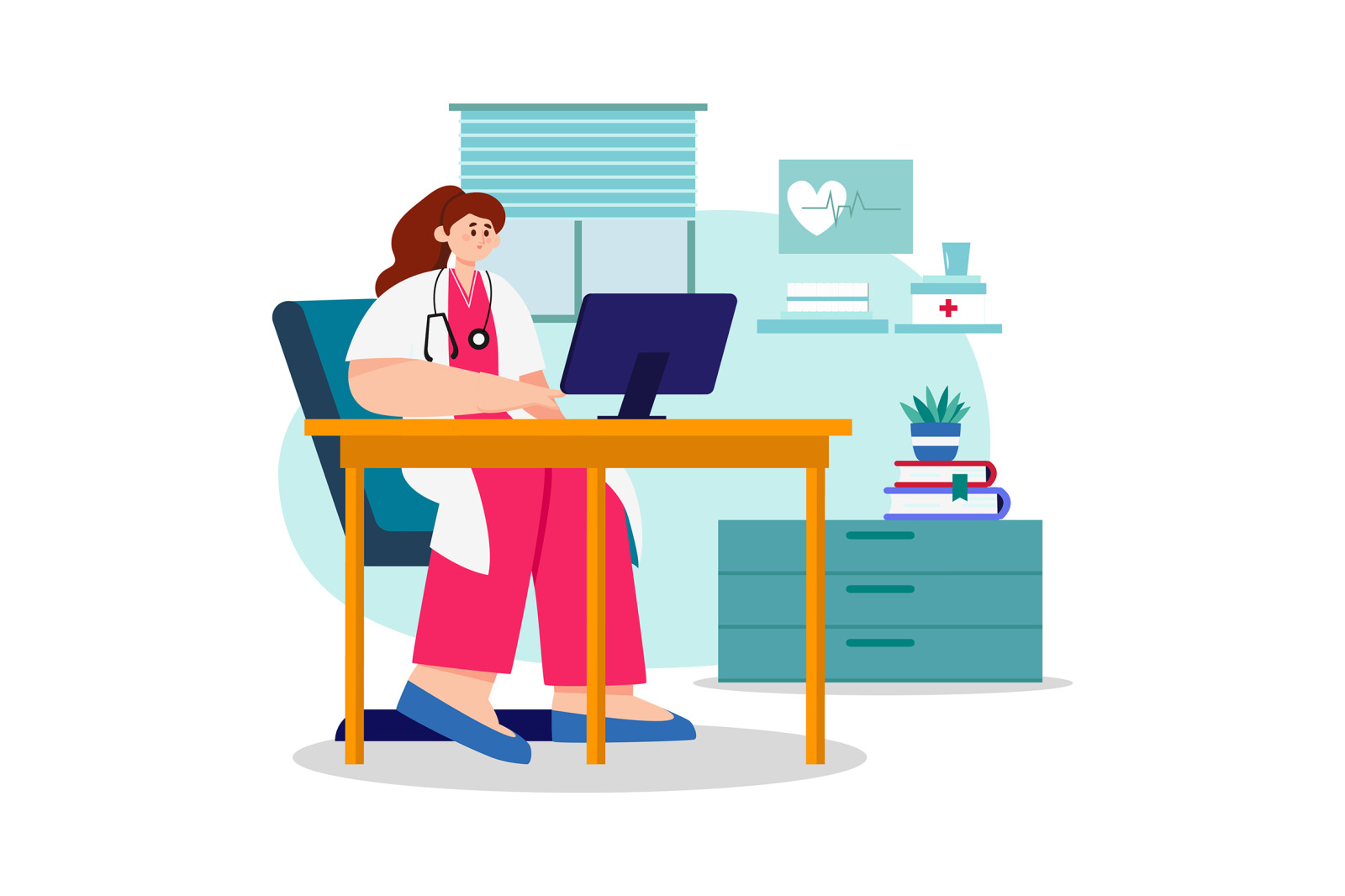 M568_Healthcare Careers Illustration Pack