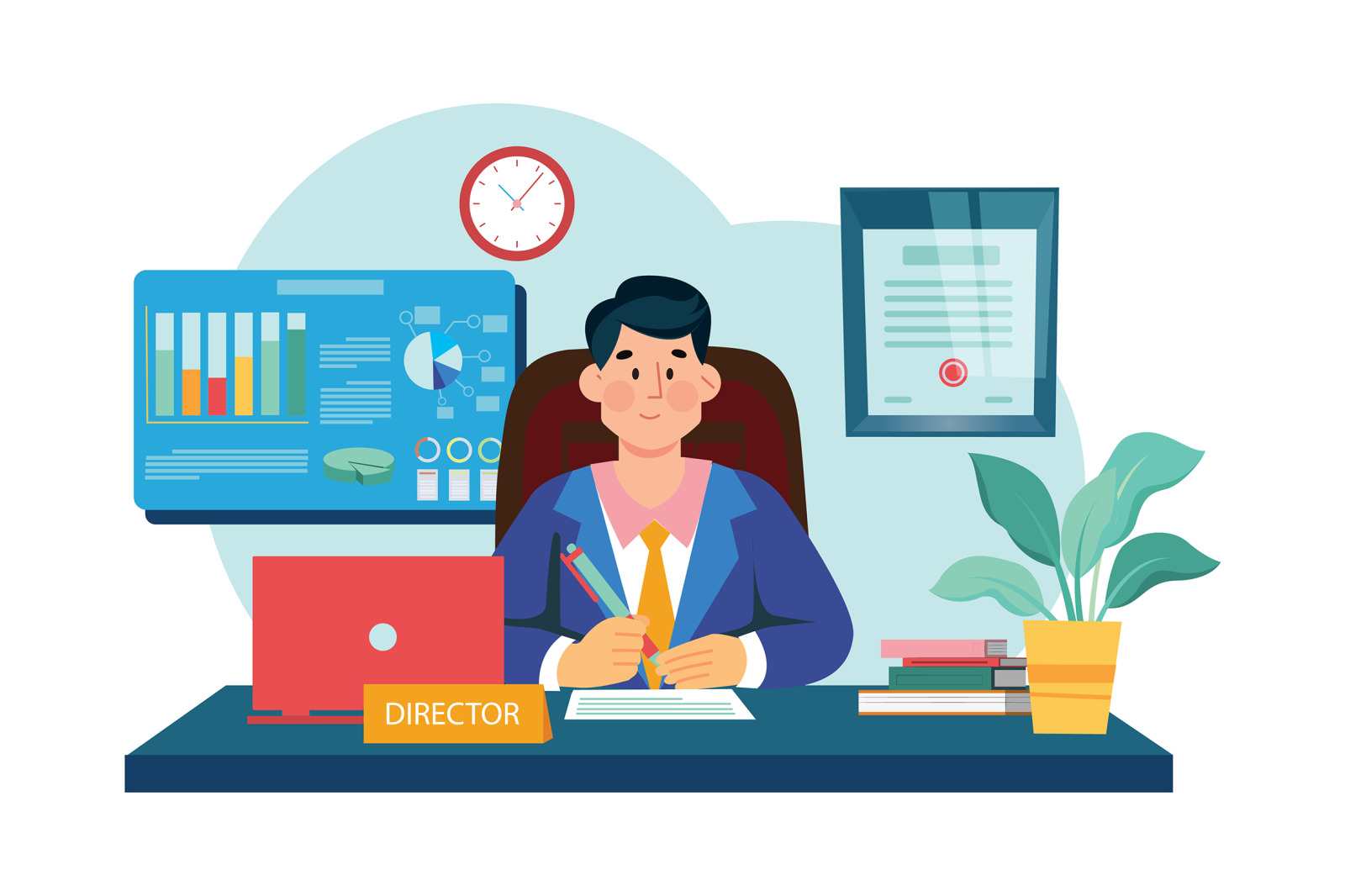 M570_Leadership Careers Illustration Pack M570_Leadership Careers Illustration Pack