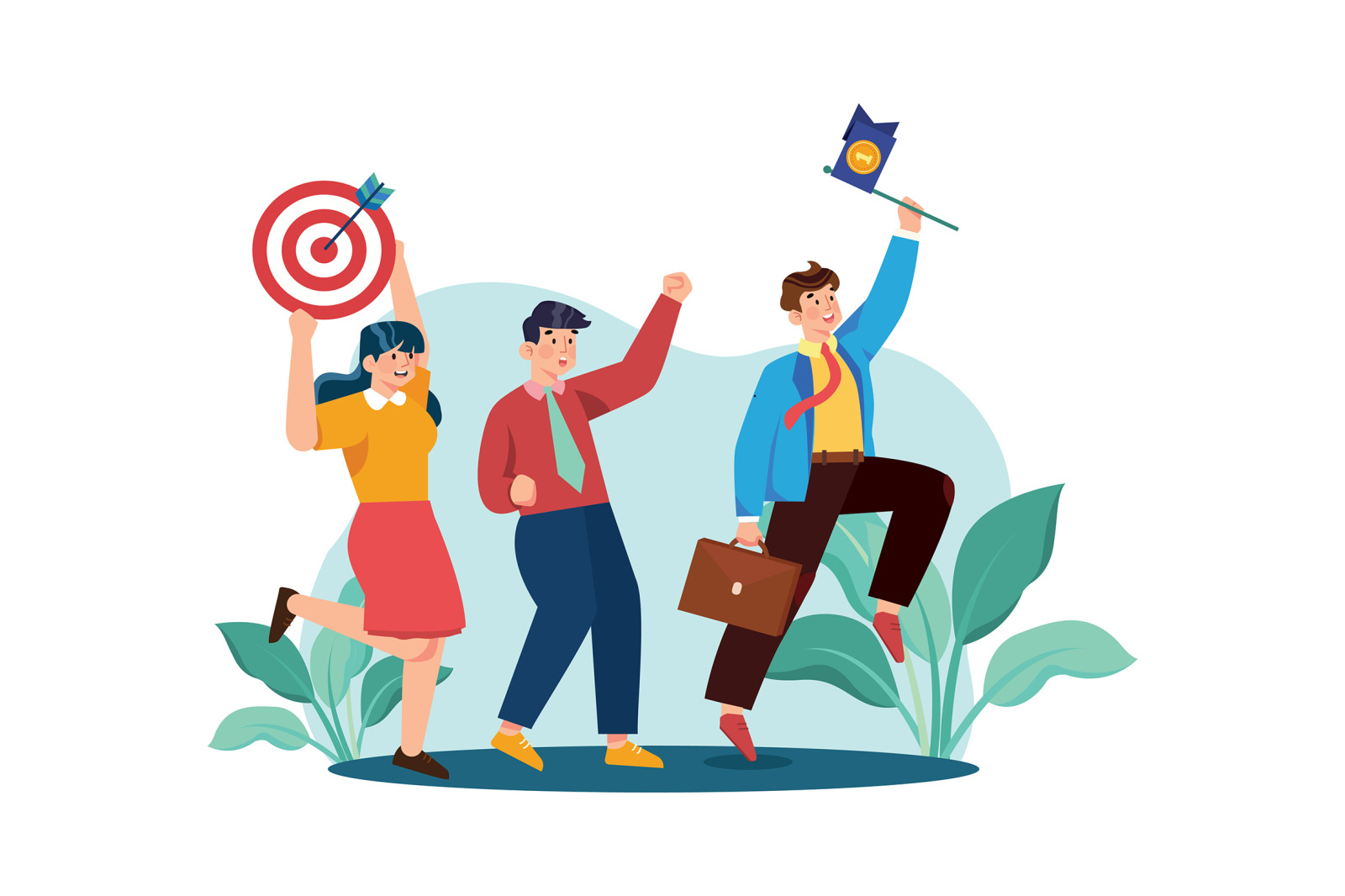 M570_Leadership Careers Illustration Pack M570_Leadership Careers Illustration Pack