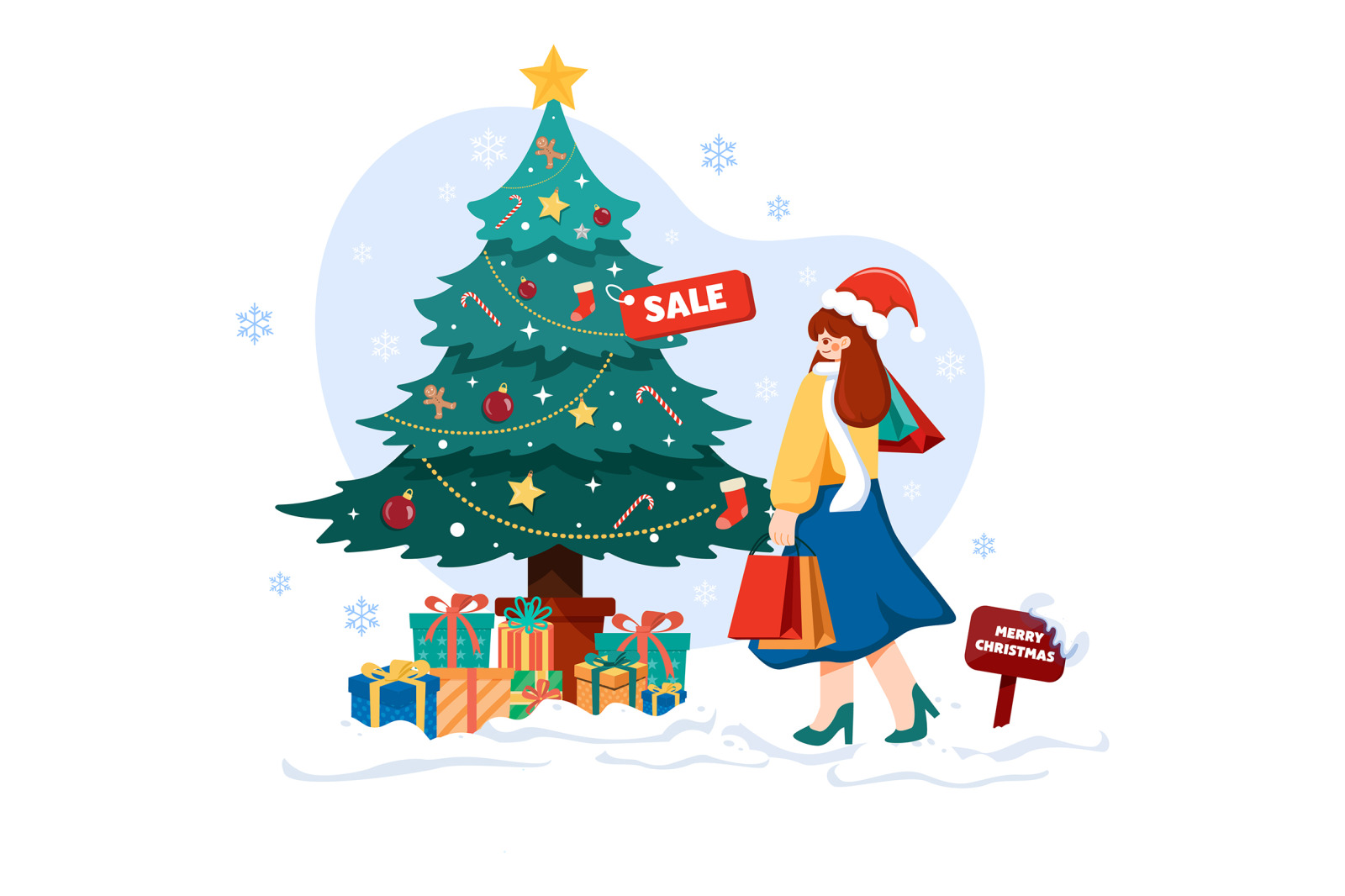 M539_Merry Christmas Illustration Pack