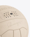 Vintage Leather Soccer Ball Mockup