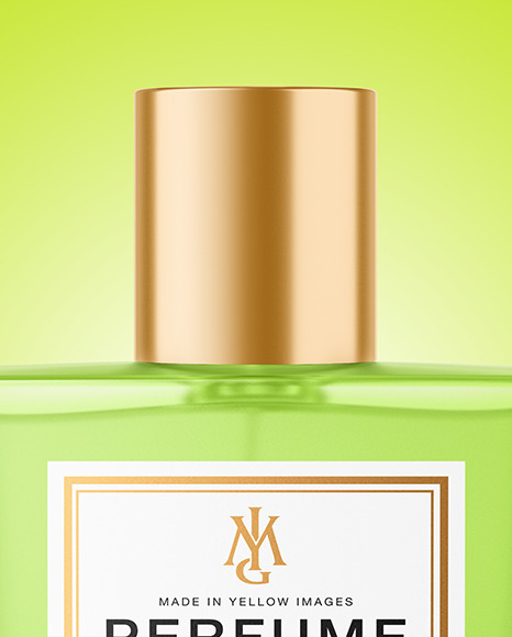 30ml Frosted Glass Perfume Bottle Mockup