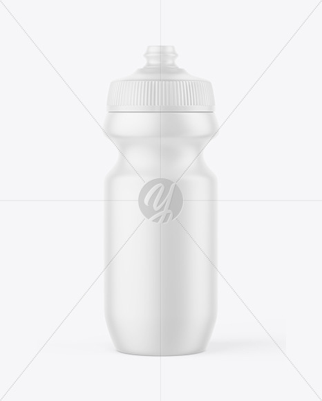 Matte Sport Bottle Mockup