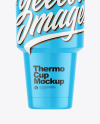 Glossy Thermo Cup Mockup