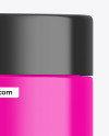 Glossy Cosmetic Jar Mockup