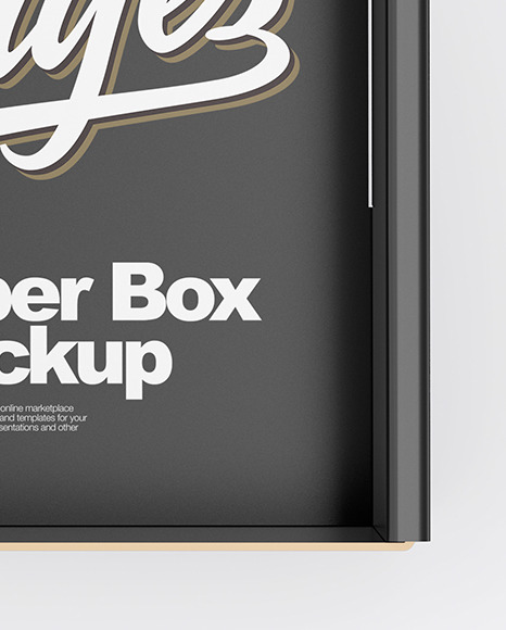 Opened Box Mockup