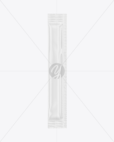 Glossy Stick Sachet Mockup