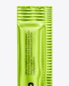 Metallic Stick Sachet Mockup
