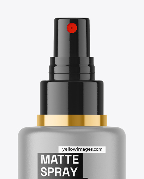 Matte Plastic Spray Bottle Mockup Matte Plastic Spray Bottle Mockup