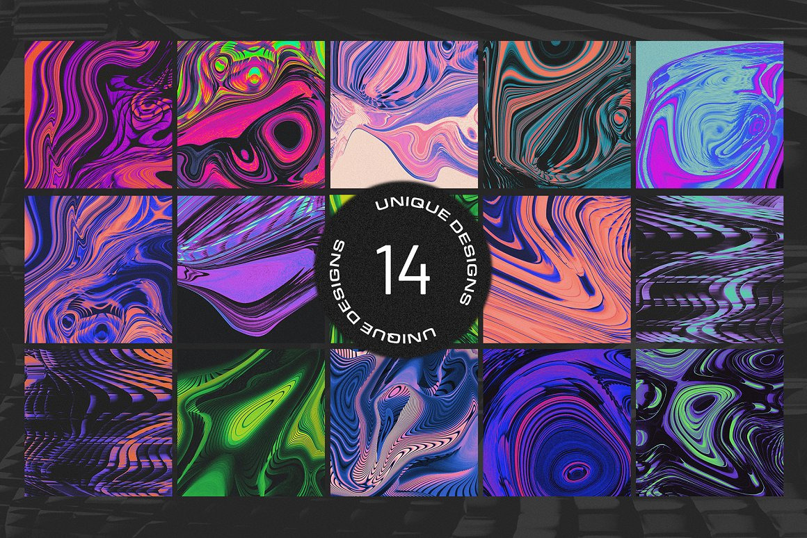 ACID Surreal Textures Collection ACID Surreal Textures Collection