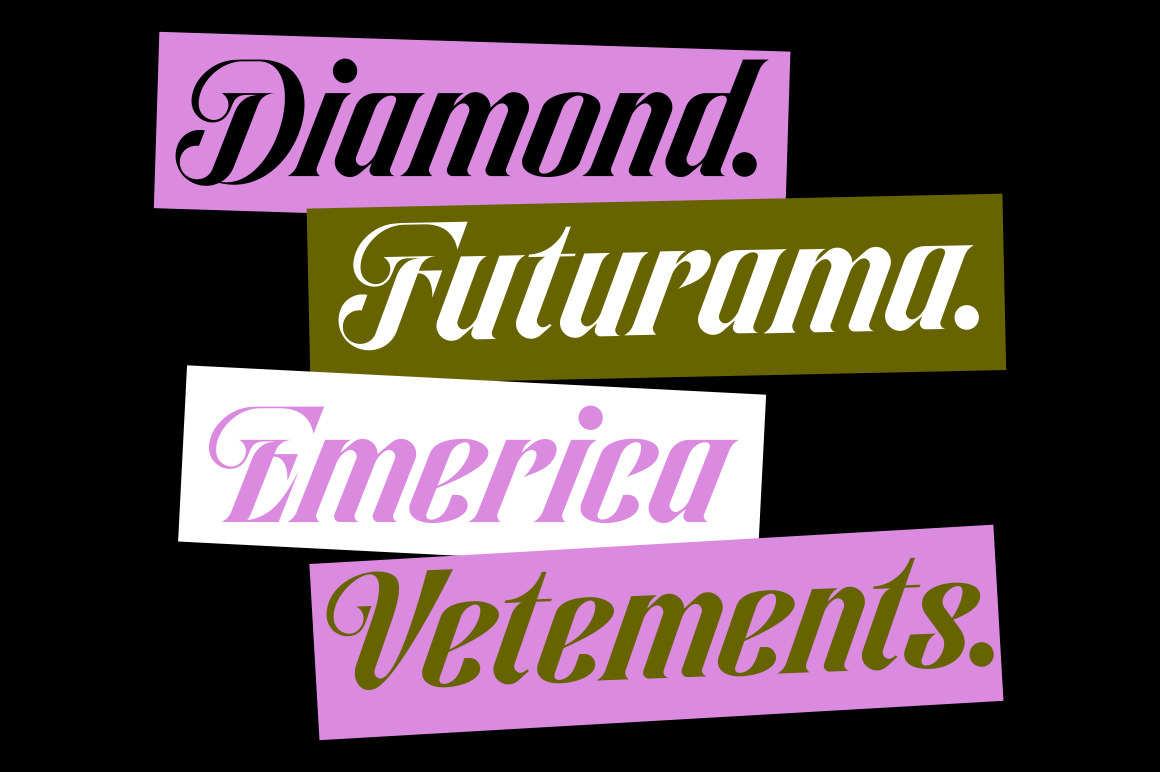 Billguva Typeface Billguva Typeface