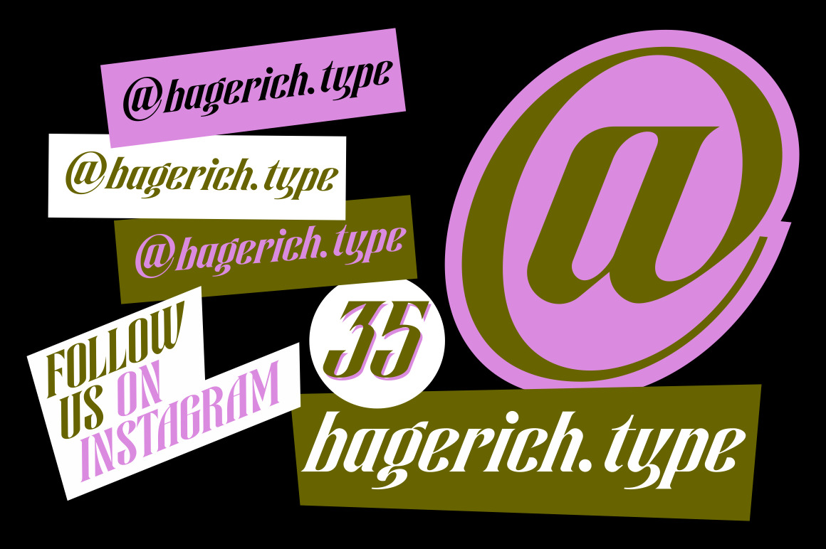 Billguva Typeface Billguva Typeface