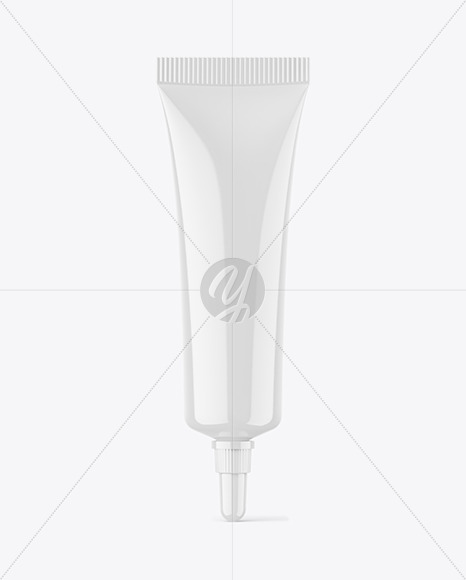 Glossy Cosmetic Tube Mockup