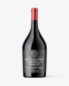 Red Wine Bottle Mockup