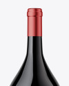 Red Wine Bottle Mockup