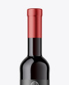 Red Wine Bottle Mockup