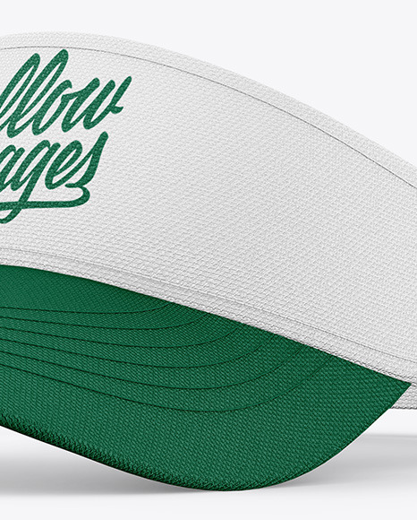 Tennis Cap Mockup - Half Side view