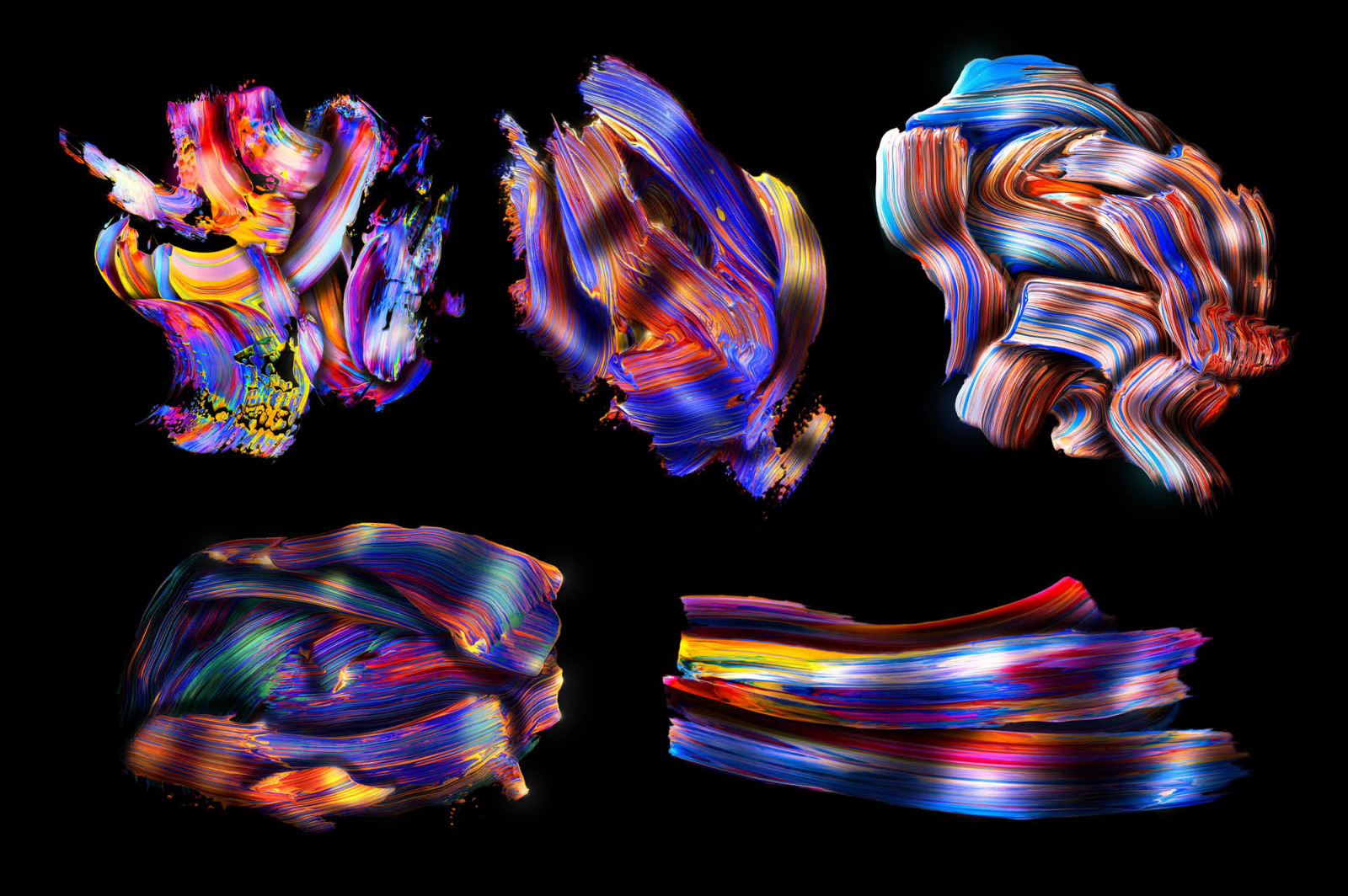 Transcend: Glimmering Paint Textures Transcend: Glimmering Paint Textures