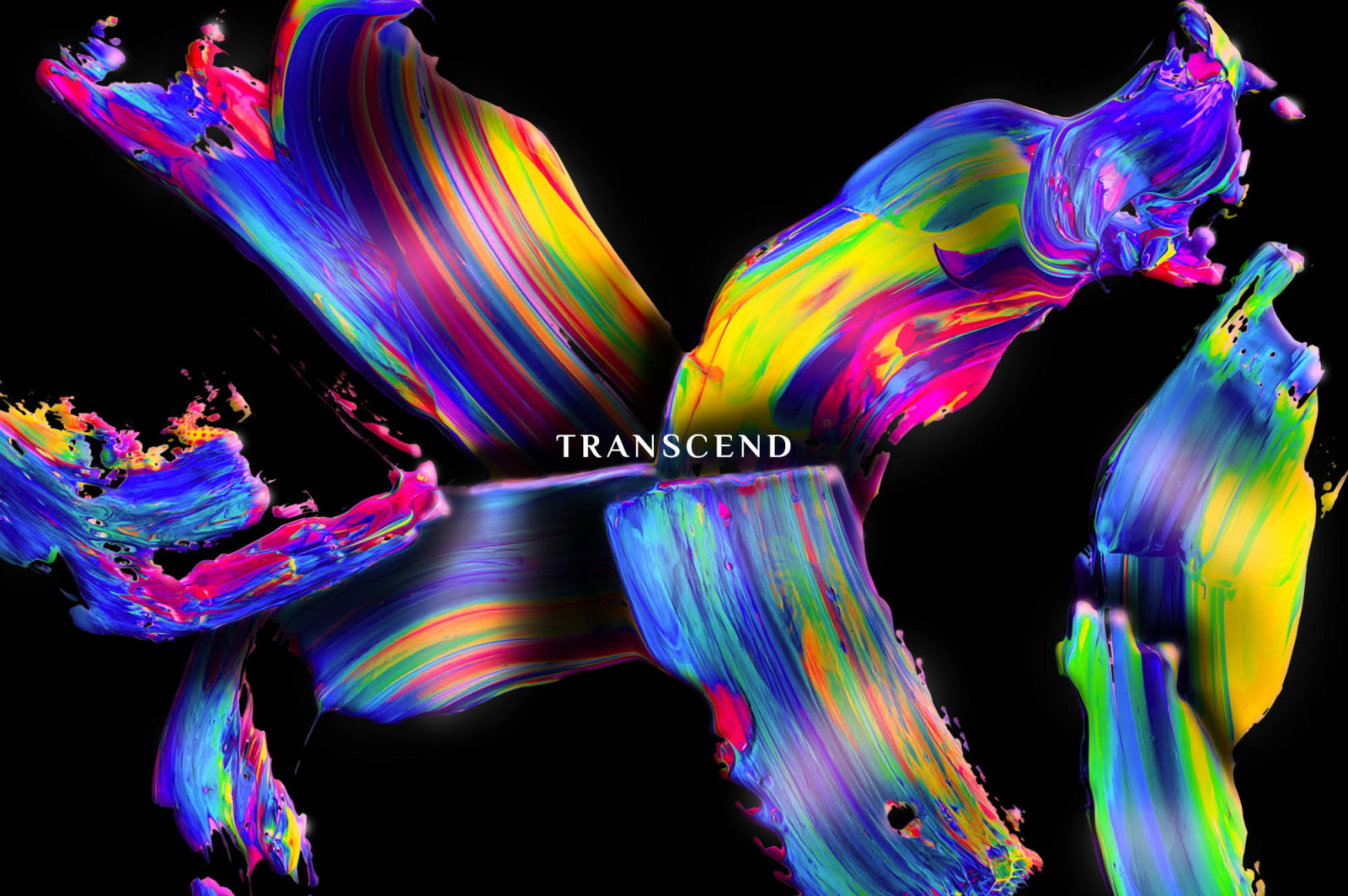 Transcend: Glimmering Paint Textures