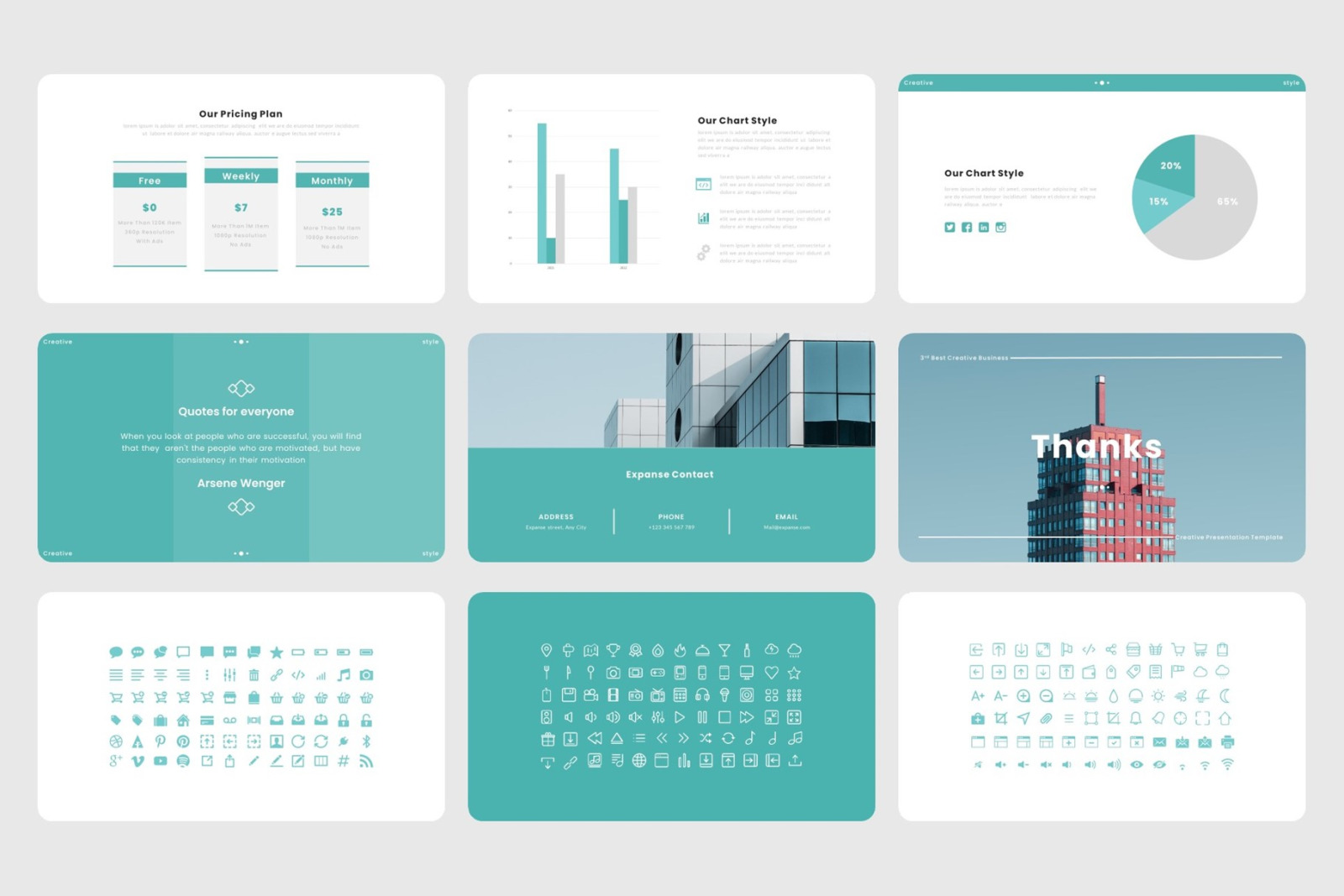 Expanse - Creative Business Keynote Template Expanse - Creative Business Keynote Template
