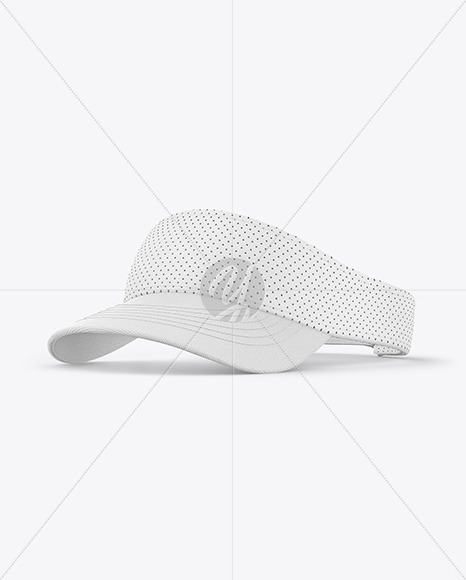 Tennis Cap Mockup - Half Side view