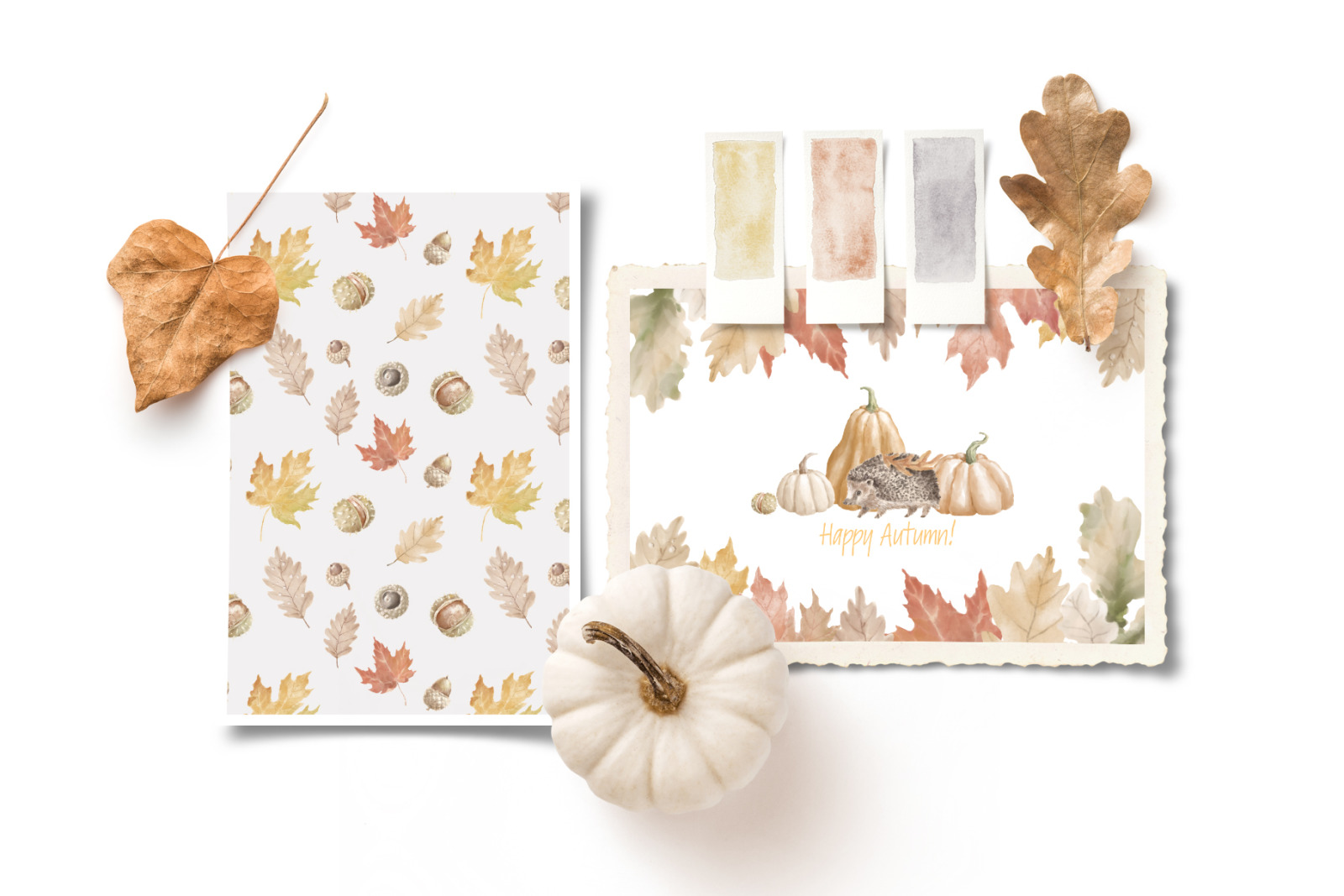 Autumn mood clipart