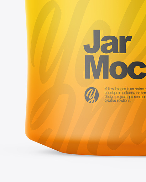 Matte Jar Mockup