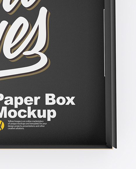 Opened Box Mockup