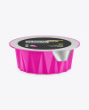 Glossy Plastic Cup Mockup