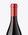 Red Wine Bottle Mockup