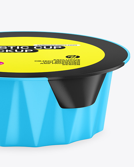 Plastic Cup Mockup