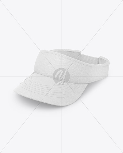 Tennis Cap Mockup - Half Side view