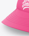 Tennis Cap Mockup - Half Side view