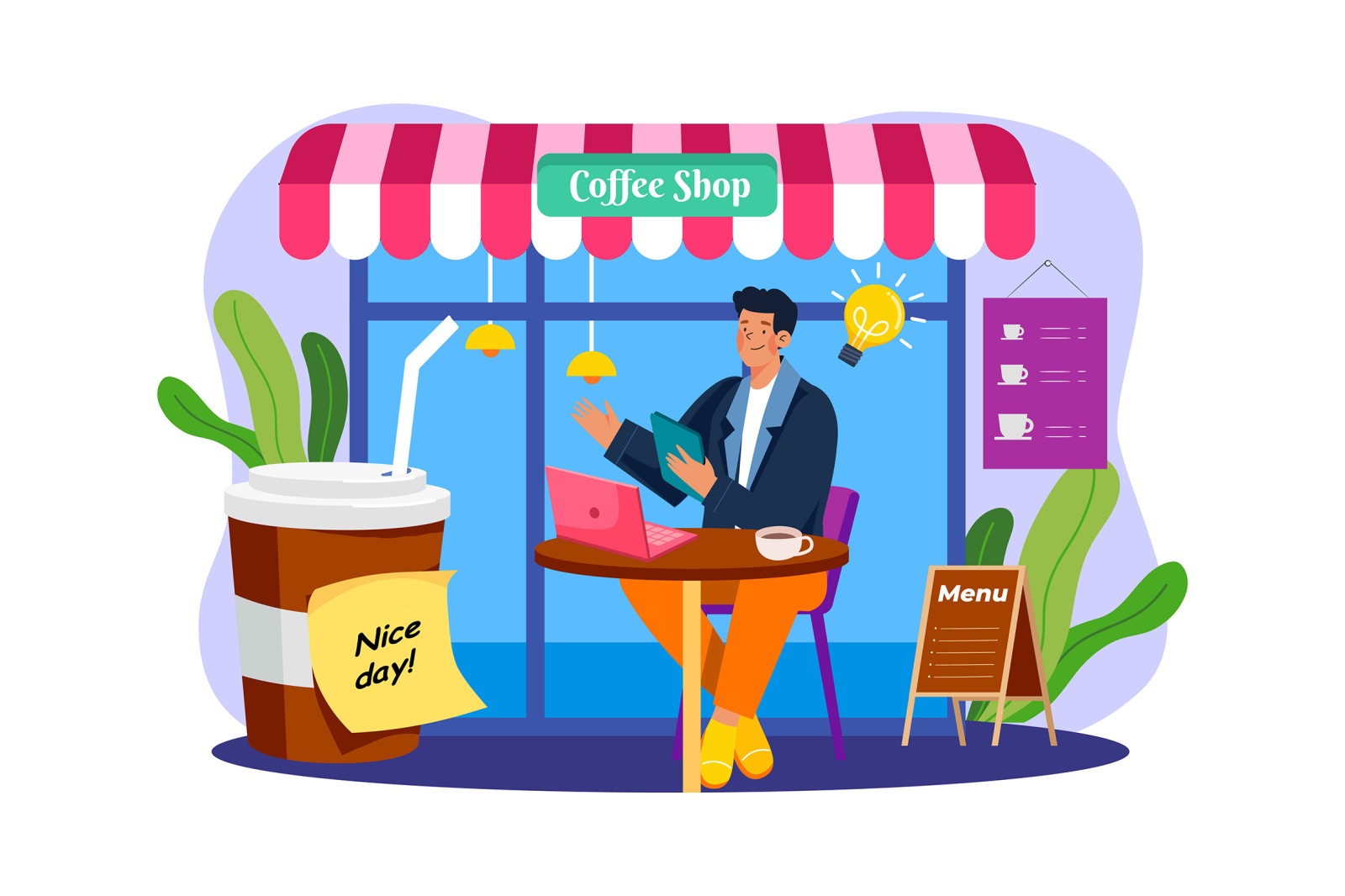 M574_Remote Working Illustration Pack M574_Remote Working Illustration Pack